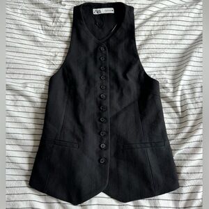 Zara Button Vest
